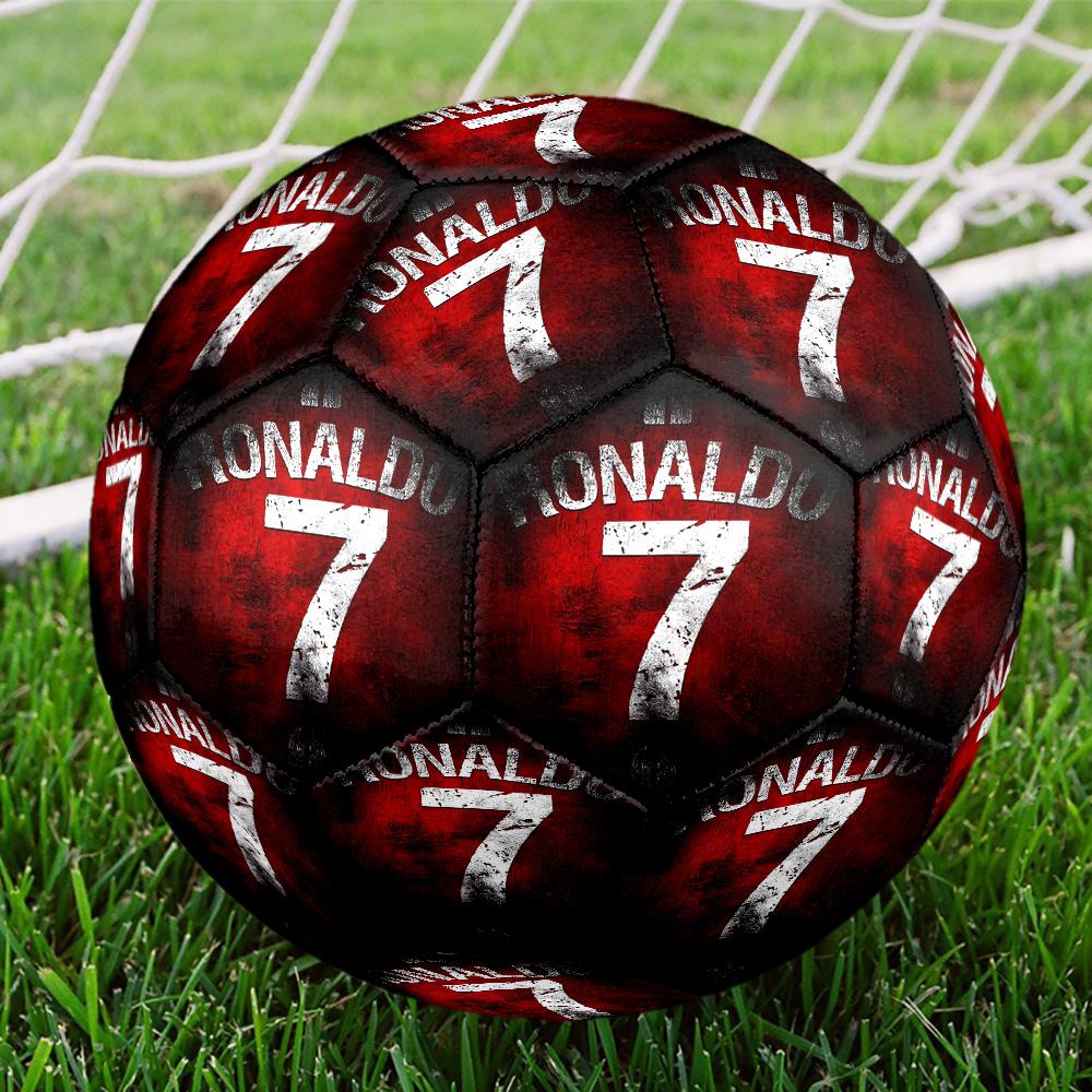 Football Number Seven Size 5 Soccer Balls, High-Quality, Anti-Slip, Protective Football, a Unique Gift Suitable for Birthdays, Christmas