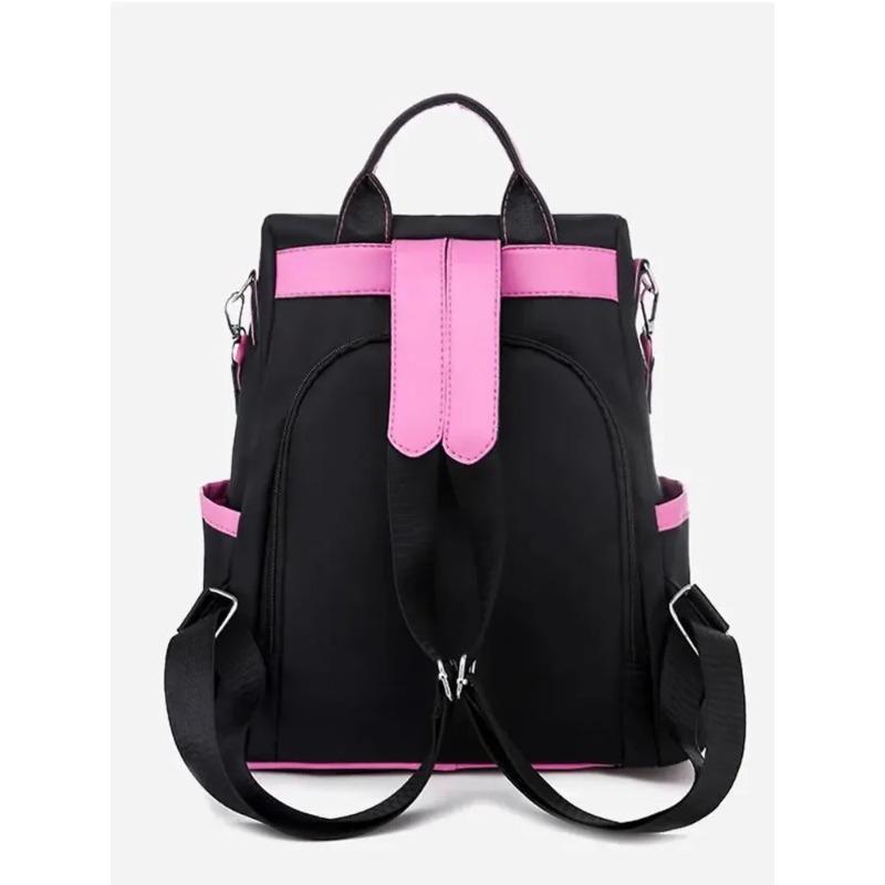 Oxford Material Backpack Large Capacity Multi-Layer Storage Solid Color And Fashion Backpacks For Women Premium