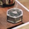 Magnetic Mosquito-repellent Incense Box Stainless Steel Outdoor Windproof Hollowed Multi-functional