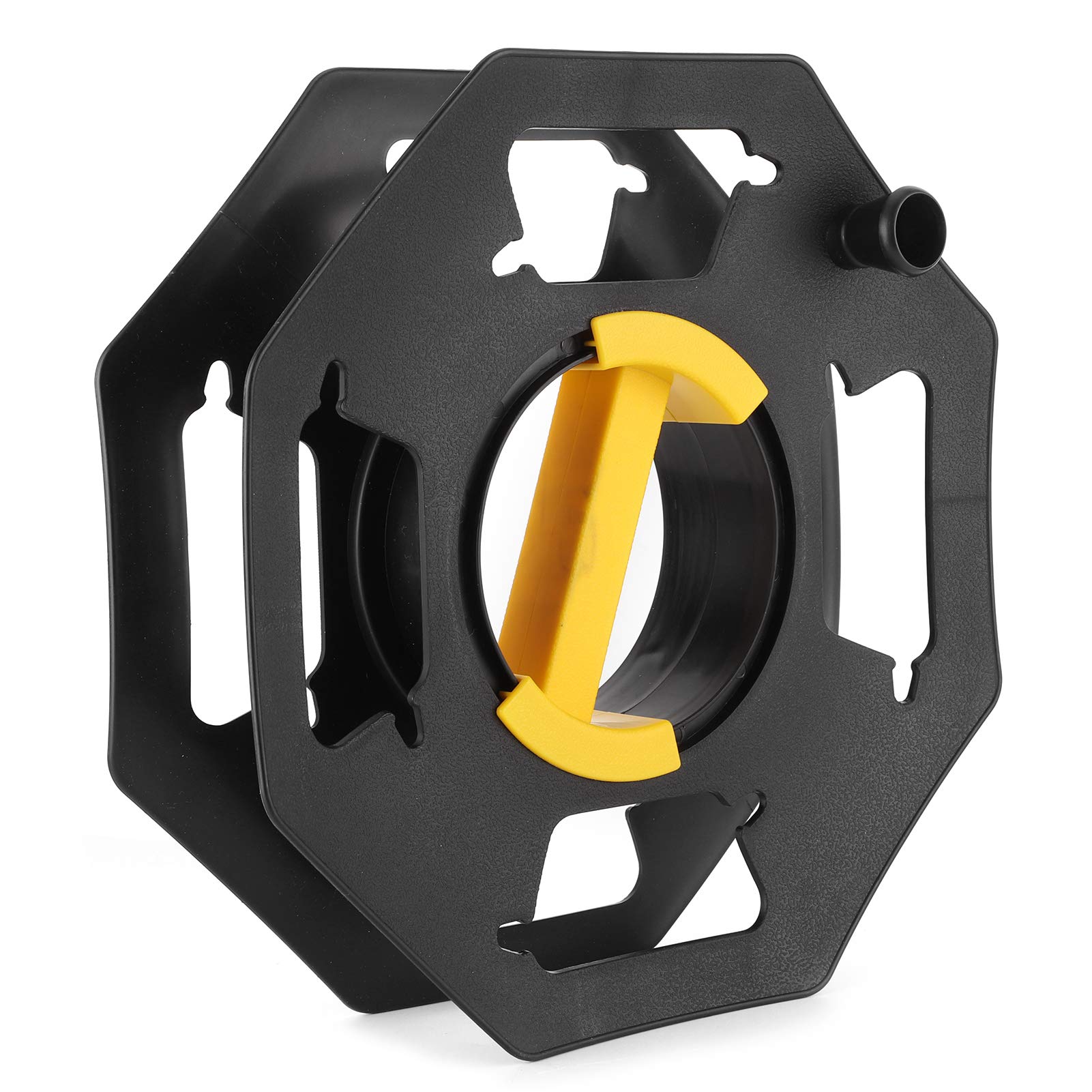 

25m Polypropylene Cord Reel with Hexagonal Frame, Tangle-Free, Tidy Cable Management Wheels, and Center Spin Handle for Stable and Durable Extension