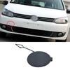 For VW Touran 1T3 Caddy 2011-2015 1T0807241C New Primed Front Bumper Tow Hook Cover Eye Towing Cap Trim