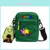 Sprunki Anime Rhythm Box Small Shoulder Bag Canvas Casual Crossbody For Daily Use