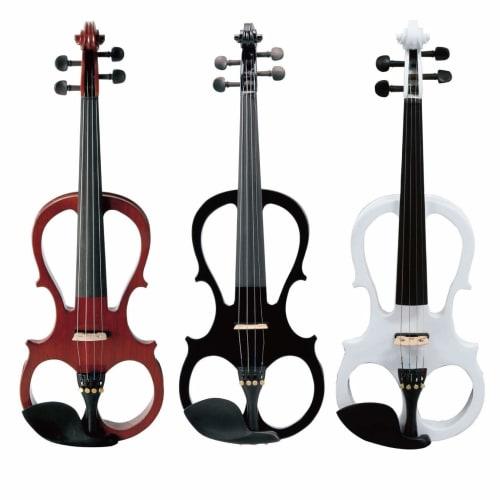 Kikutani Electric Violin Set, 4/4 Size, ESV-380 BRO, Brown