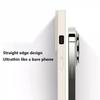White Grid Phone Case For iPhone 14 13 15 Pro Max 11 12 Pro Mini 7 8 14 15 Plus X XS Max XR Shockproof  Fashion Case Back Cover