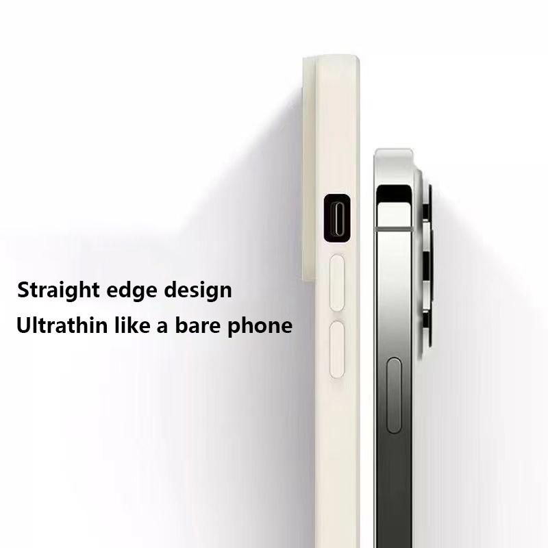 White Grid Phone Case For iPhone 14 13 15 Pro Max 11 12 Pro Mini 7 8 14 15 Plus X XS Max XR Shockproof  Fashion Case Back Cover