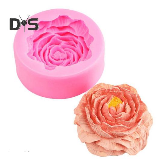 Silikon-Blumenform, Schokoladenkuchen, Eiswürfel, lebensmittelecht, wiederverwendbar, antihaftbeschichtet, Blumen-Gebäckform, Küchen-Backutensilien