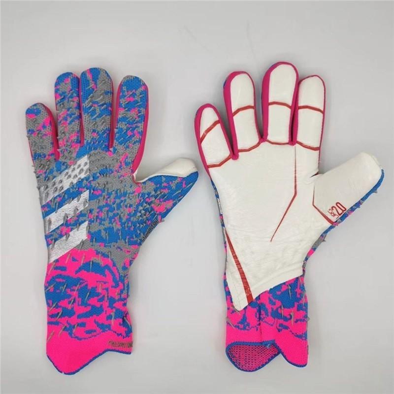 Professionele Voetbaldoelmanhandschoenen Kinderen Jeugd Voetbaltraining Met Dikke Latex Handpalm Antislip Grip