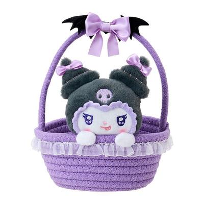 Sanrio KUROMI Basket Accessory Case ( Angel and Devil ) Japan NEW Sanrio Characters