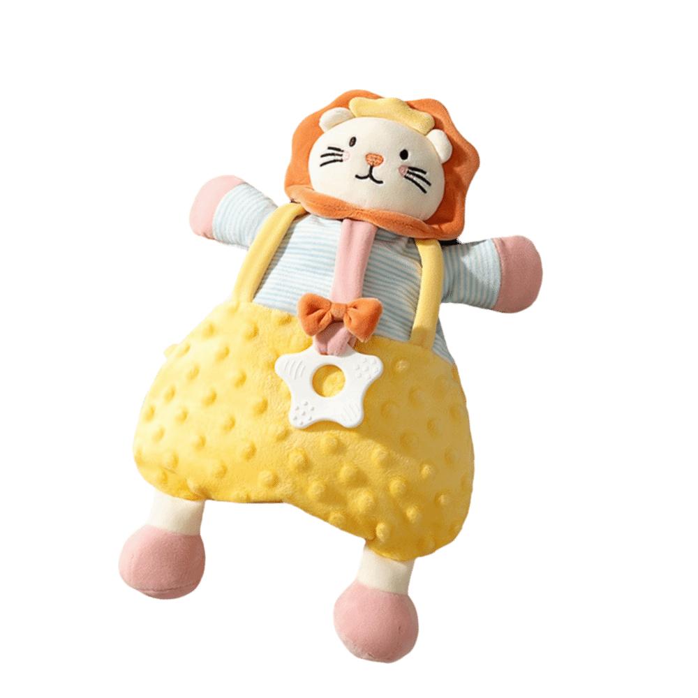 

Simulation Animal Hand Puppet Super Soft Throw Pillow Baby Soothing Towel Coax Baby To Sleep Style 1