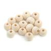100Pcs 6/8/10/12/14mm Wooden Loose Beads for DIY Jewelry Earring Bracelet Craft