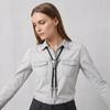 Ethnic Style Western Cowboy Style Necklace Long Leather Rope Necklace Retro Punk Necktie  Girls