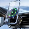 Magnetic Car Mount Charger 360-Degree Rotation Easy To Install Car Air Vent Wireless Charging Fast Charger Phone Holder