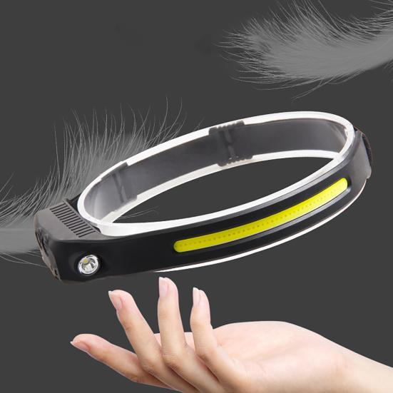 Multi-function Headlight with Motion Sensor 5 Modes Adjustable Waterproof USB Rechargeable Hands-free Outdoor Camping Night Running Fishing Headlamp