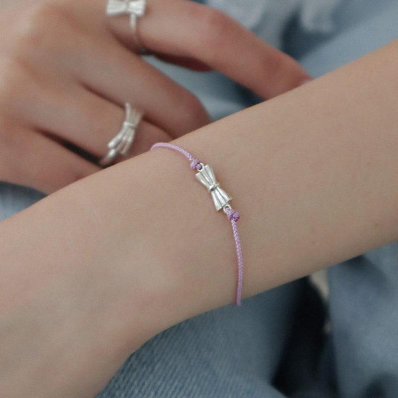 OudStudio Bow String Bracelet_4Color