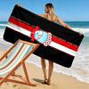 Zakho Sport Club Print Beach Towel, Large Soft Quick Dry Towel for Beach Camping Swimming