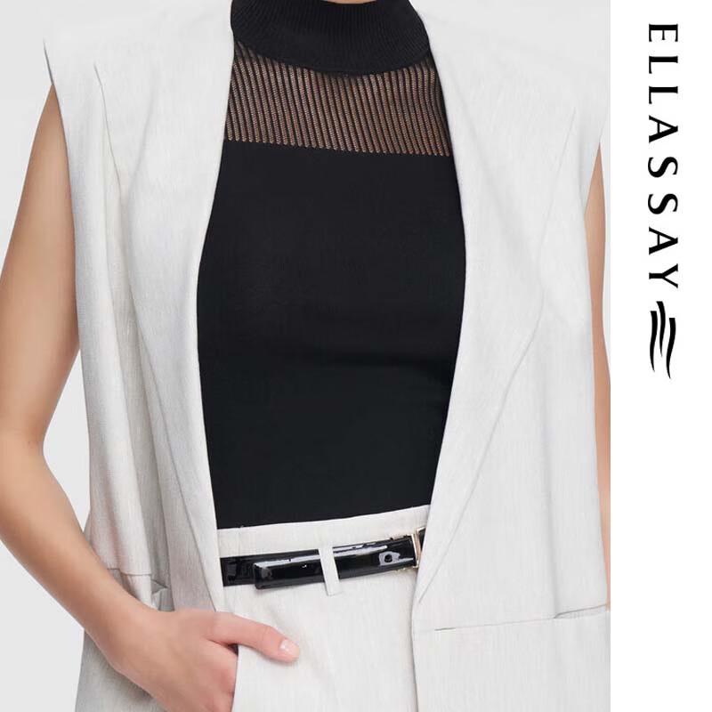 ELLASSAY Elegant V-Neck Women's Commuter Vest