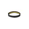 Halo Slim Sweatband Black 2.5cm Wide Headband for Sports and Fitness