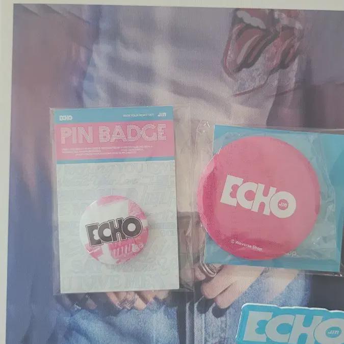 

Bts Jin Echo Jin Echo Album Bonus Badge