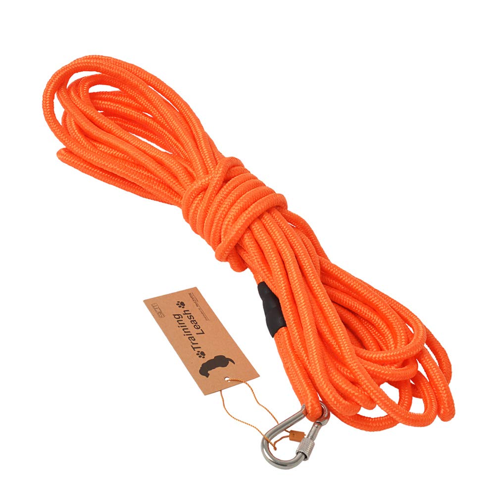 

SRT Long Leash 10m Orange Round Rope Colors Floats on Suitable for Medium and Large Training Long Leash [4 Available] Lightweight, Water,