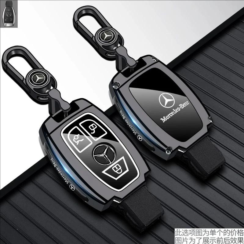 TPU Style Car Key Case Cover Shell Fob For Mercedes Benz C E S Class W206 W223 W214 GLA GLB GLC CLA CLS E300 S450 S580 S500 LL3