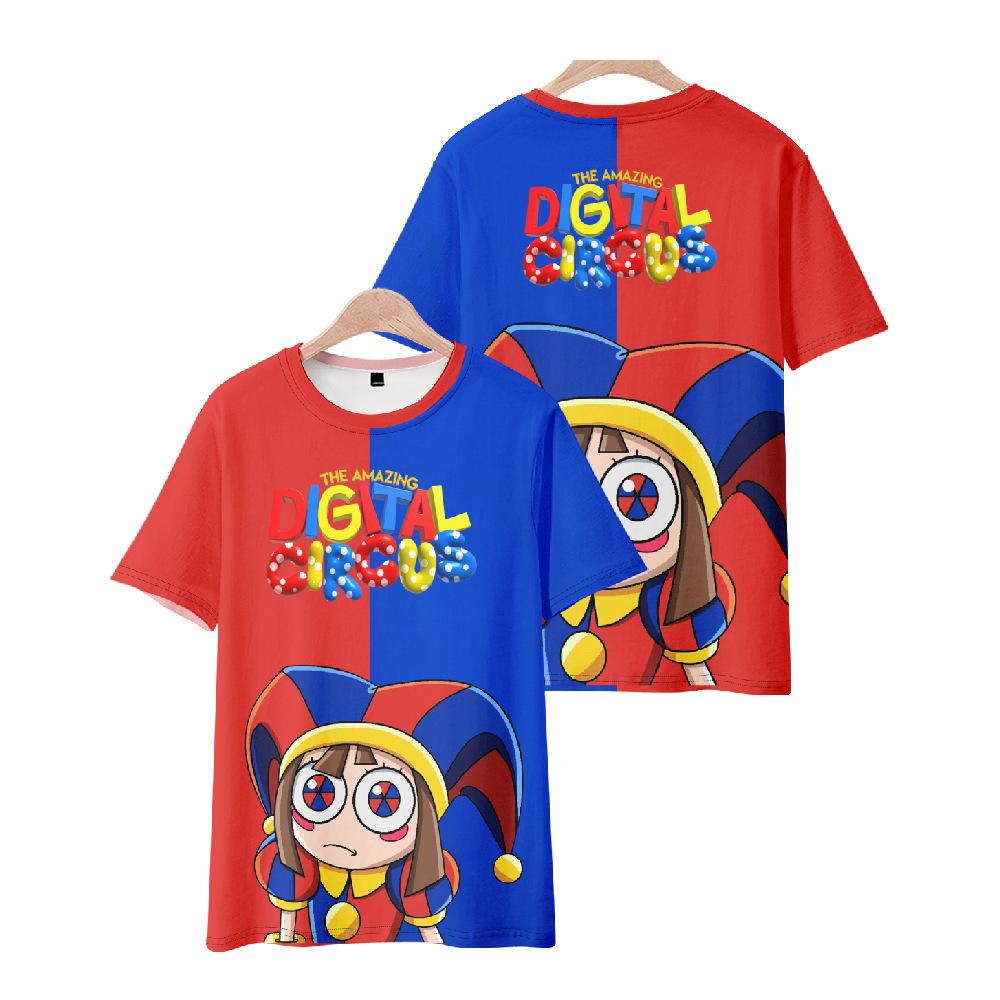 Lustiges The Amazing Digital Circus Anime T-Shirt Cooles Herren-T-Shirt O-Ausschnitt Casual Unisex Streetwear Fashion T-Shirt Camisetas Ropa Hombre
