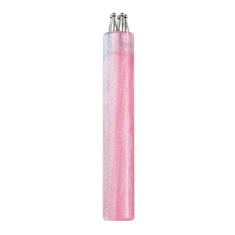 DIY Nail Art 5-Petal Dotting Tool Flower Creator Acrylic Glitter Handle Dotting Tool 1.8Mm Fine Tip Easy Nail Painting Nail Tool