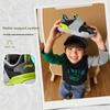 Li Ning Kids Fashion Versatile Trendy Shock Absorption Rebound Low-Top Casual Shoes Kids Sneaker Black YKNU118-5