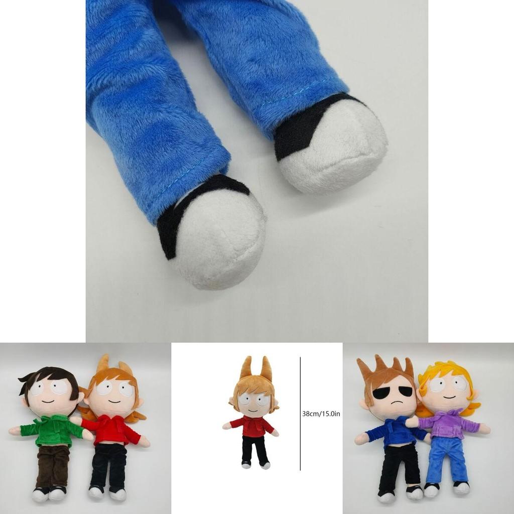 Exklusive Eddsworld Plüsch Cartoon Puppe Weiches Stofftier Für Stilvolle Heimdekoration