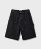 Beulaendideu Double Knee Carpenter Denim Shorts [Washed Black]