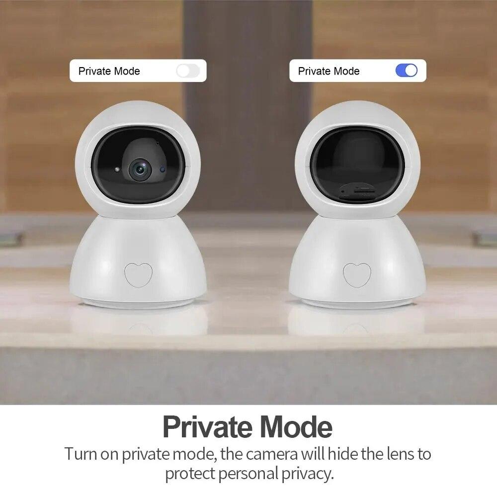 4MP 5G CAMERA Wifi Smart Cloud Wifi IP Camera Intdoor Auto Tracking with One Key Calling Function Cam for Child