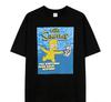 NIRVANA Simpson Swimming Vintage Cartoon Unisex Men's Tshirt Children's Adults Parent Child Cotton T Shirts Women Top Ins Y2k