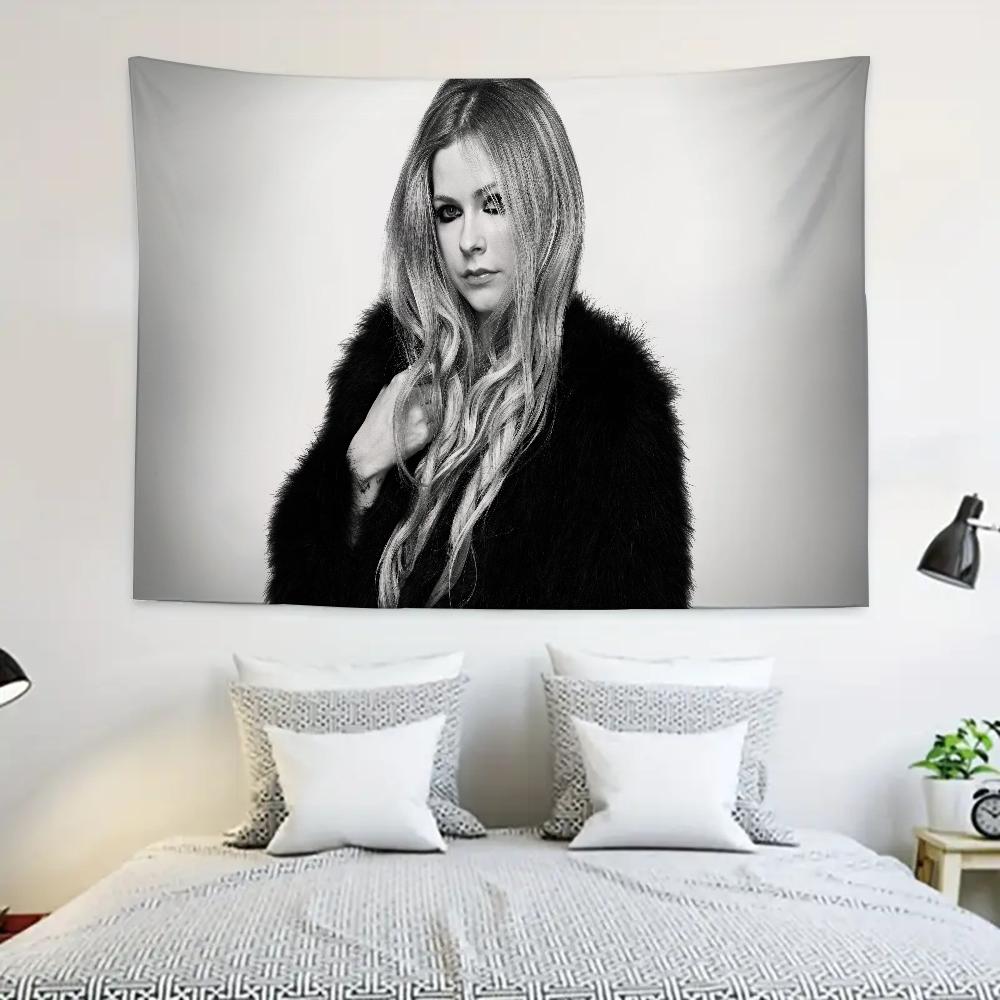 A-Avril Best L-Lavigne Tapestry Decoration party Background Hanging Cloth Bedroom Tapestry Room Decor Aesthetic820