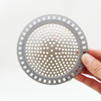 Edelstahl Spülbeckenabfluss Spülbeckenabdeckung Haarsammler Filter