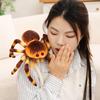 Simulated Spider Plush Toy, Soft Colored Spider Doll, Playful Prank Gift, Suitable for Children and Adults