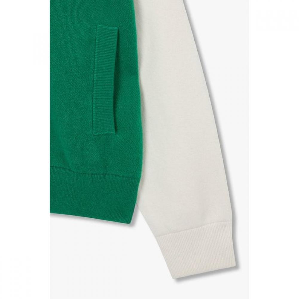 Studio Tomboy Back Big Logo Baseball Zip Up Cardigan 9105451107 