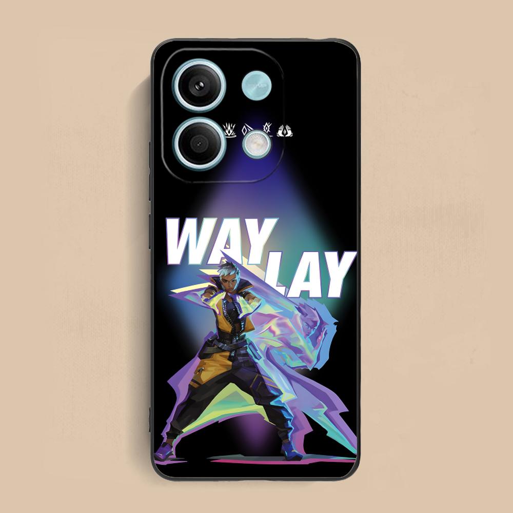 Valo Waylay Phone Case for Xiaomi Redmi 15 14 13 12 A5 3 2 1 C Plus 4G 5G Soft TPU Shockproof Cover