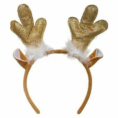 Led Reindeer Headband