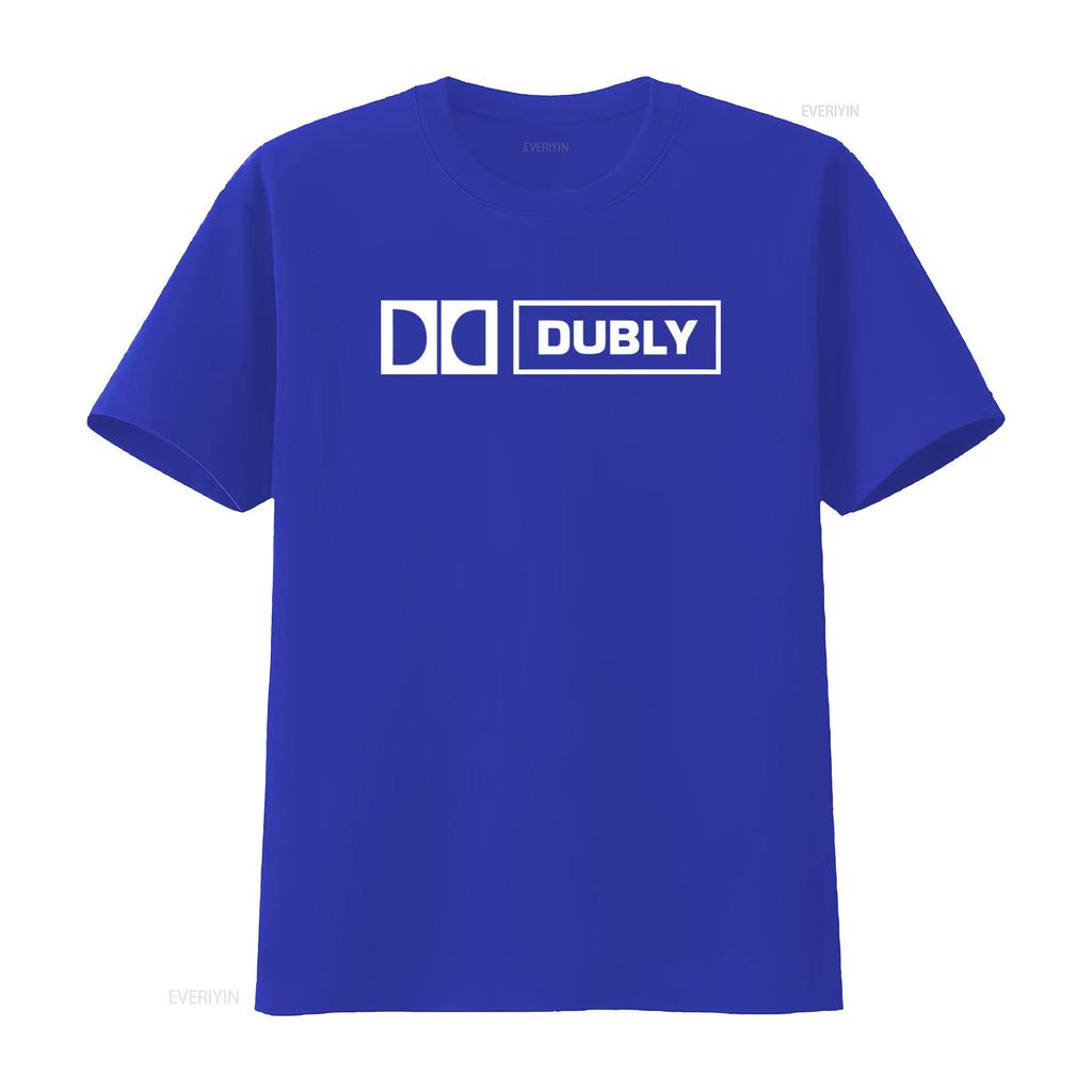 Retro 80s Rock N Roll Heavy Metal Dubly Dolby T Shirt S 6XL vintage Washed streetwear Breathable designer clothes Soft fashion