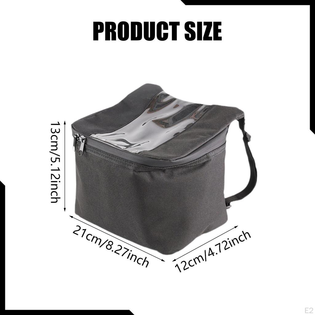 Vordertasche Motorradlenker mit Regenhülle Regendicht Universal Satteltasche für