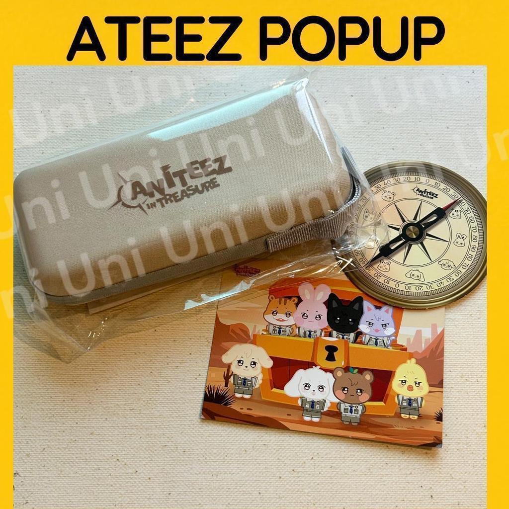 [USED] ATEEZ Folding Umbrella Pop-Up with Bonus Included D866