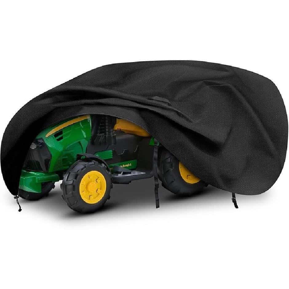 Tonhui Large Kids Ride-On Truck Toy Car Cover, 420D Heavy Duty Waterproof Cover For Power Wheels, Outdoor Protective Cover All Weather - Universal