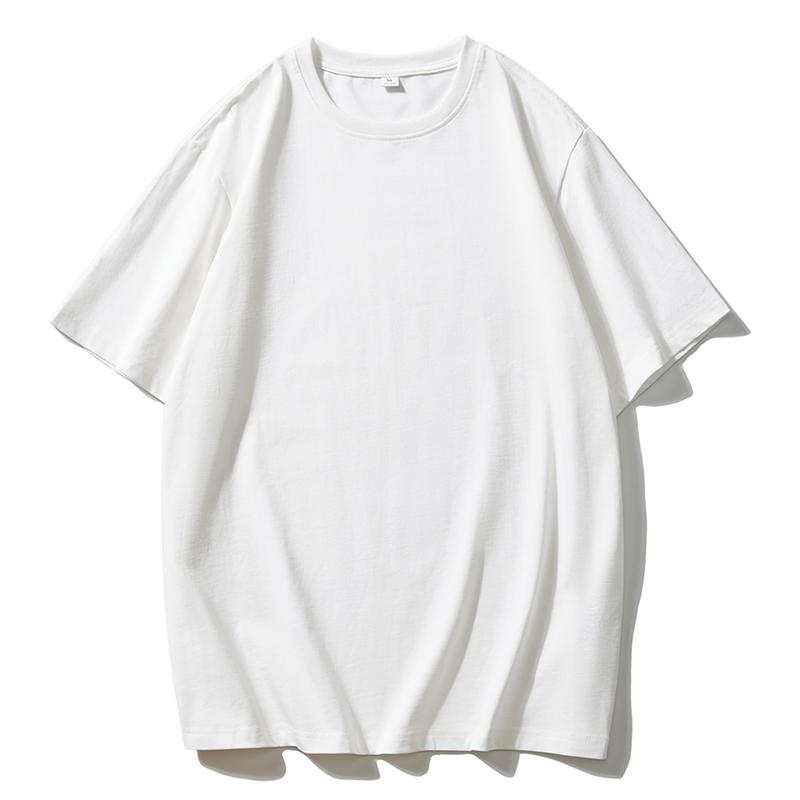 Hirsionsan Basic T Shirt Women 100% Cotton Short Sleeve Men's Tshirts Female Soft Jumper Female Summer Cusual 1+1 O NeckTees