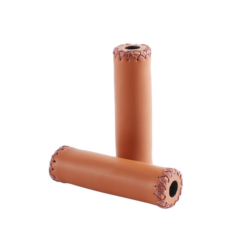 Leder Vintage Fahrradgriffe Fahrradlenkergriffe Leder Fahrradgriffe Retro Fahrradgriff