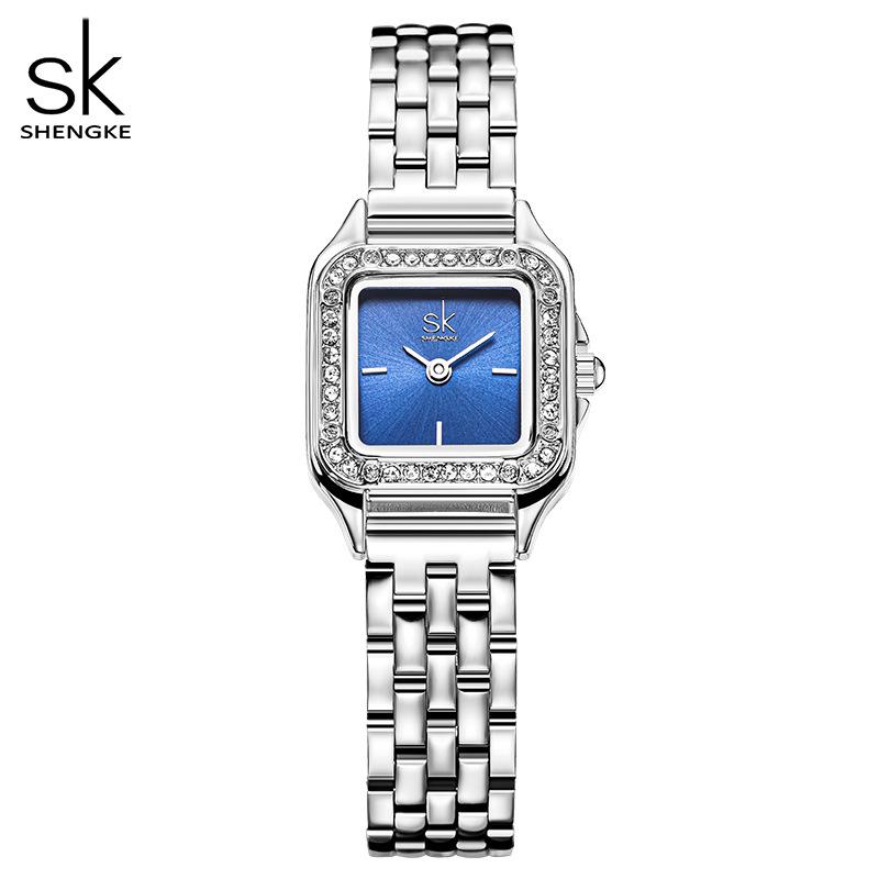 Watch Women S Fashion Light Luxury Business Commuter Small Square Watch Niche Waterproof Women S Watch Quartz Watch 0173