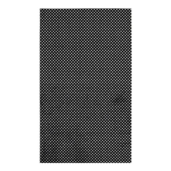 

Подкладка для полок Неклейкая Прочная ручка для подкладки Нескользящие полки Коврик для решеток в шкафу из ПВХ чёрный