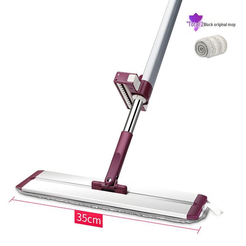 OKwife Self-Wringing Flat Mop & Bucket Set