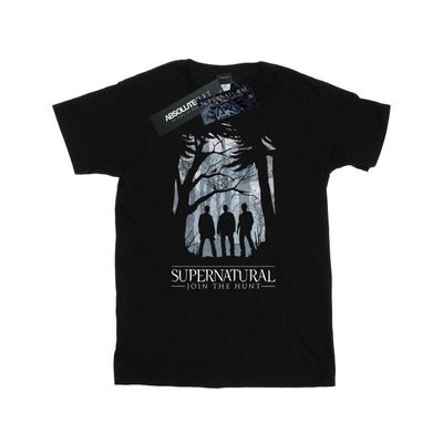 Supernatural Mens Group Outline T-Shirt