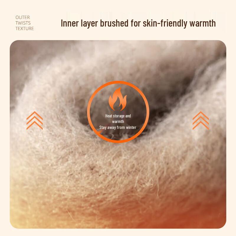 Xihong Warm Knitted Winter Gloves