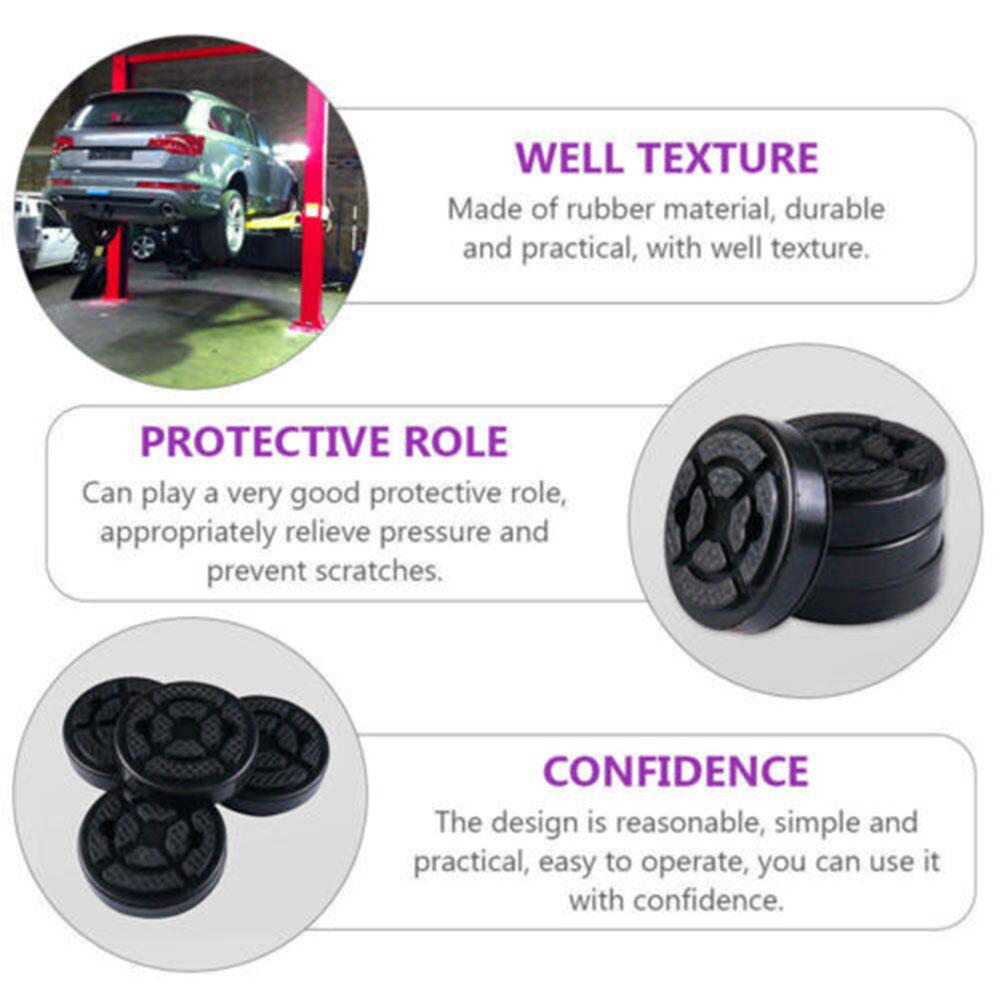 Sichere Passform Gummi-Hebebühnenauflage Schützende Verbindung zum Fahrzeugchassis Pufferwirkung für verbesserten Schutz