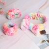 Wash Face Wristband Set Headbands Spa Bathroom Accessories Set Water Absorption Waterproof Wristbands Women Girls Sweatbands